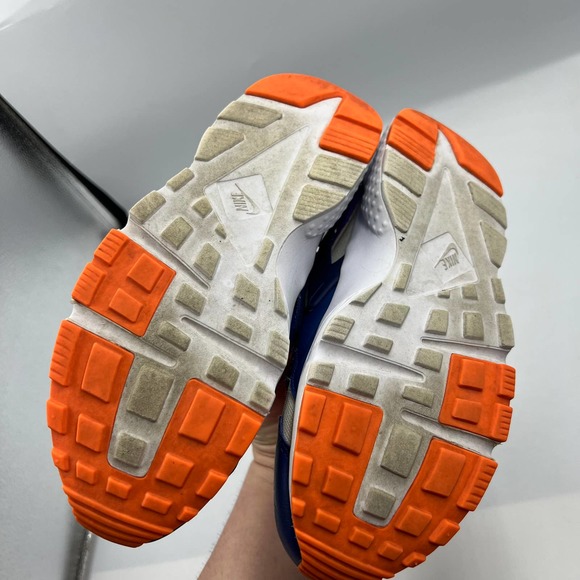 Nike Huarache Athletic Track Sneakers Colorful Mesh Lace Up Youth Size 7 - Picture 4 of 9